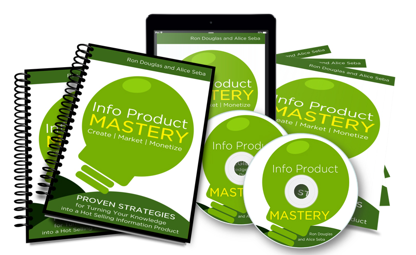 groupshot 3 Ron Douglas & Alice Seba – Info Product Mastery - Available now !!!